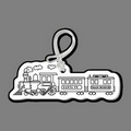 Toy Train Set Luggage/Bag Tag W/ Tab